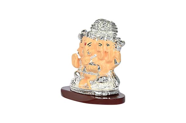 God Idol - Panchmukhi Ganesha (Orange)