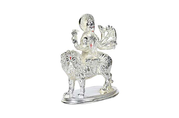 God Idol - Durga (Silver)