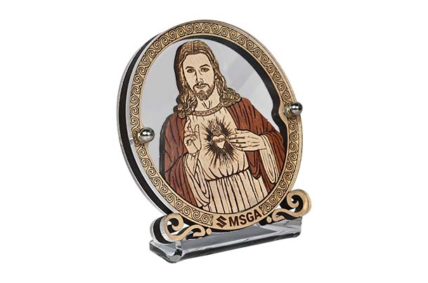 Jesus Christ | Wooden Crafted Dashboard Frames