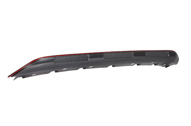 Front Underbody Spoiler - Grey + Red | Fronx