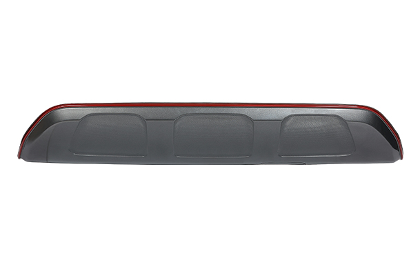Rear Underbody Spoiler - Grey + Red | Fronx