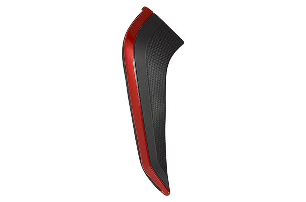 Front Bumper Etch Garnish - Black + Red | Fronx
