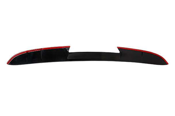 Rear Upper Spoiler Extender - Black + Red | Fronx