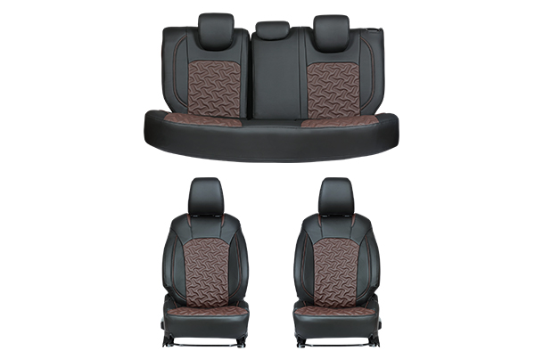 Crystal Cross Bordeaux Finish Seat Cover | Fronx