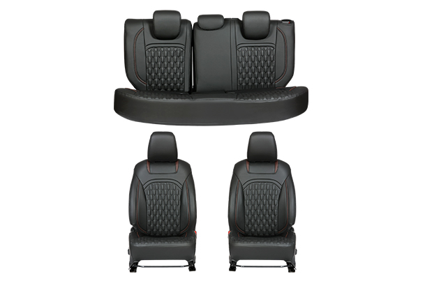 NexCross Black Finish Seat Cover | Fronx