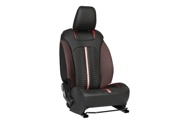 Cross-Country Red Dash Finish Sleeve Seat Cover | Fronx