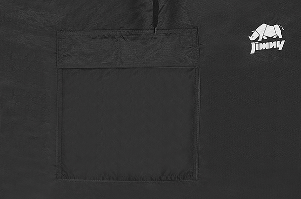 Rain Poncho - Charcoal Black | Jimny