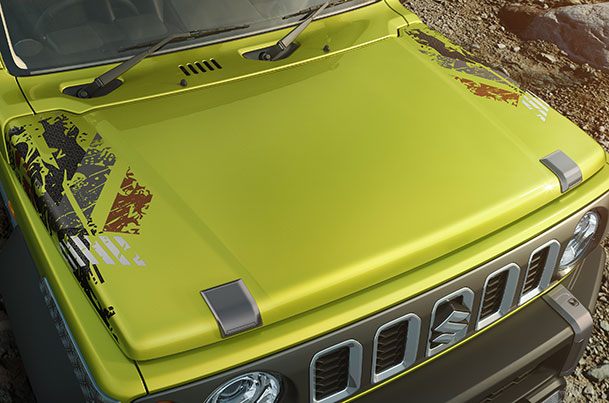 Hood Painted Garnish  | Jimny
