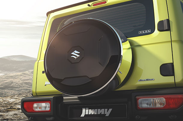 Spare Wheel Cover - Bluish Black | Jimny