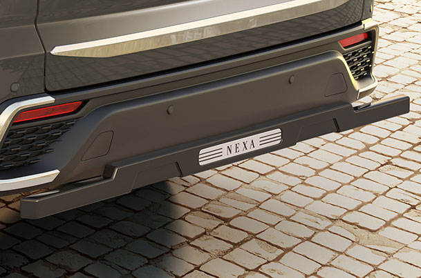 Rear Bumper Protector - INVICTO (Alpha+, Zeta+)