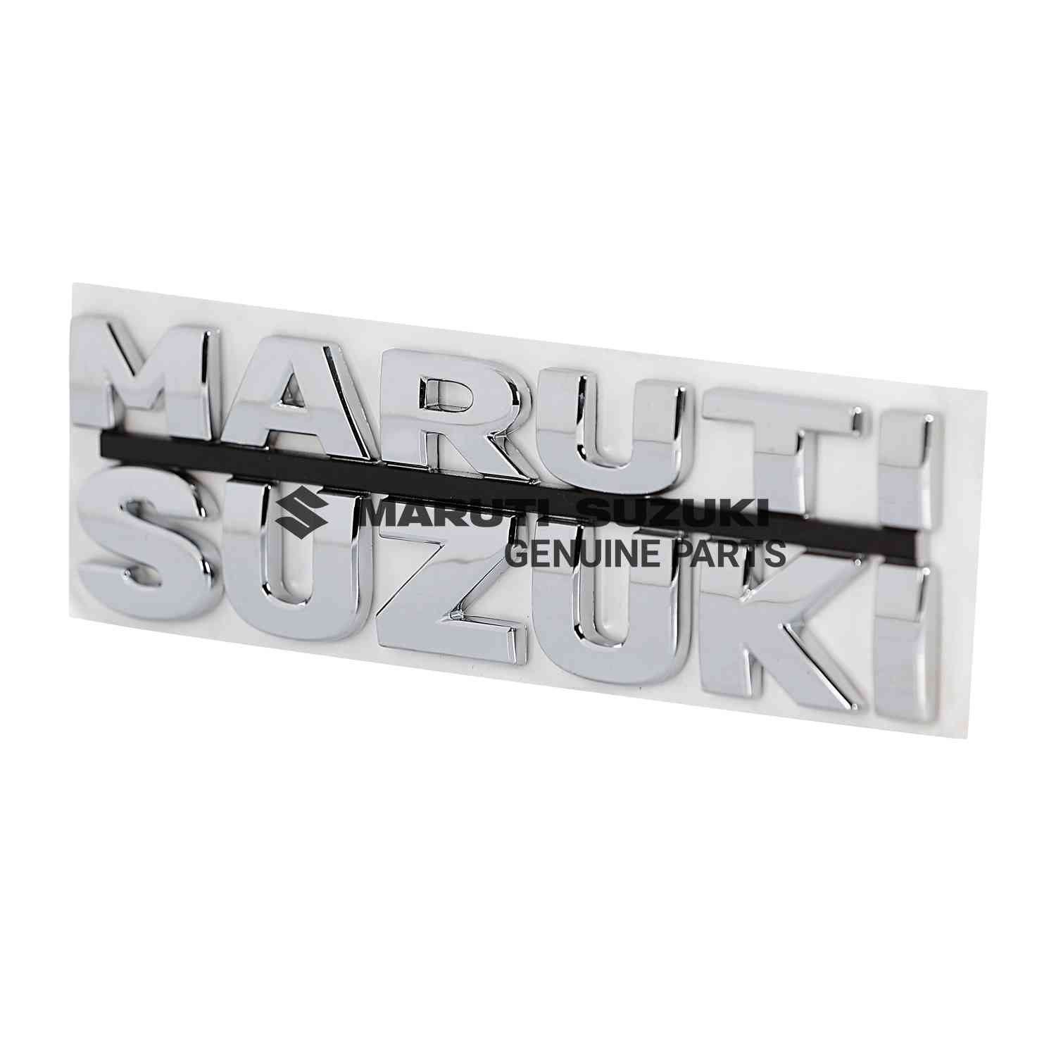 EMBLEM - MARUTI SUZUKI (CHROME)