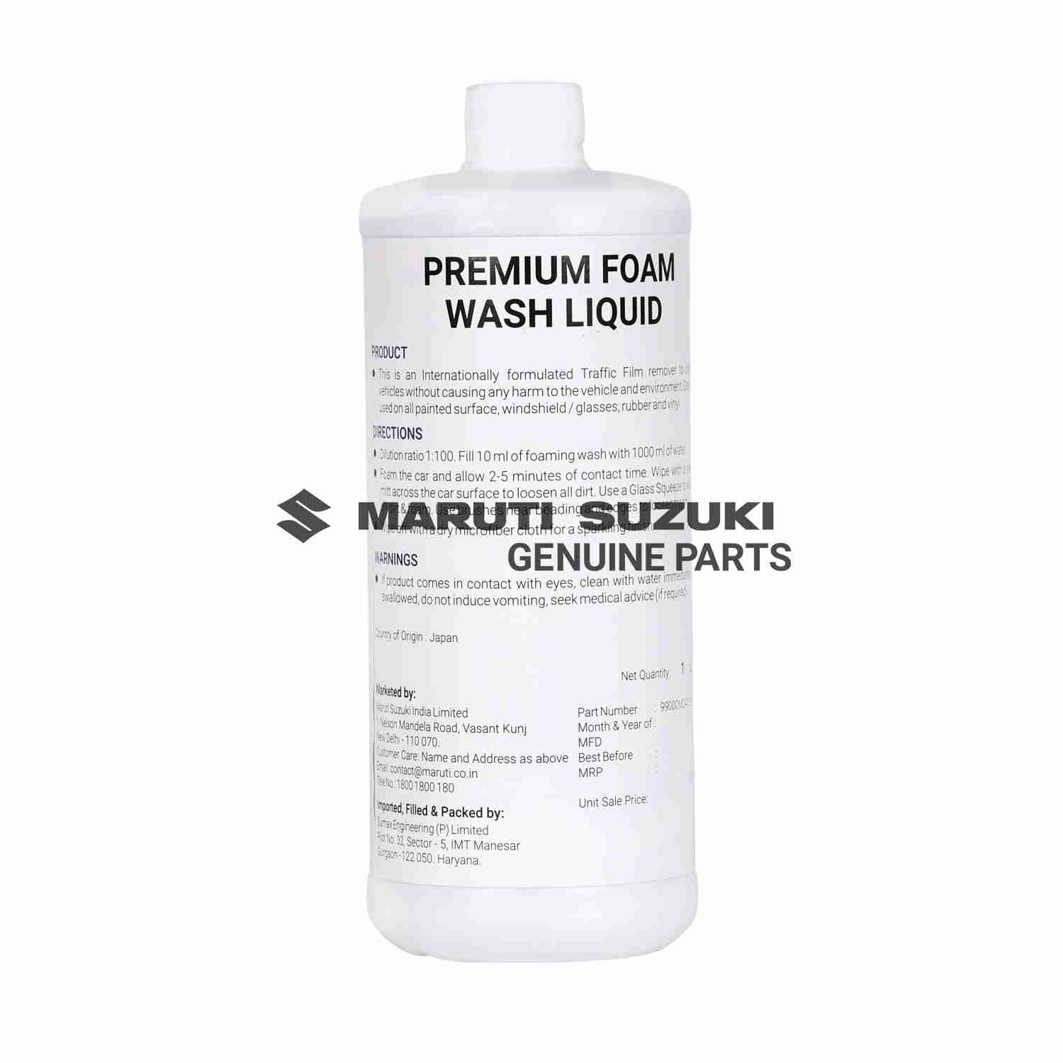 PREMIUM FOAM WASH-LIQUID