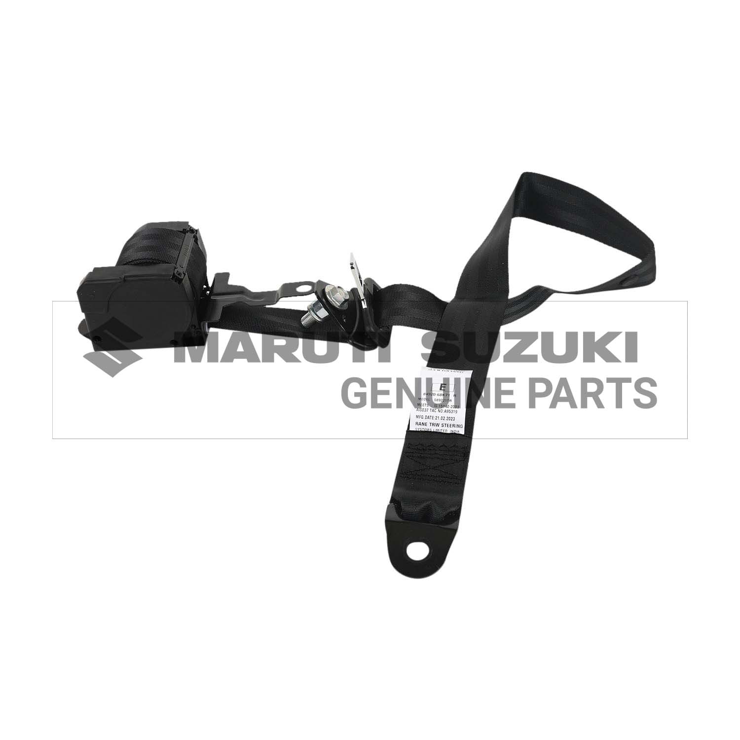 SEAT BELT ASSEMBLY FRONT (RIGHT)