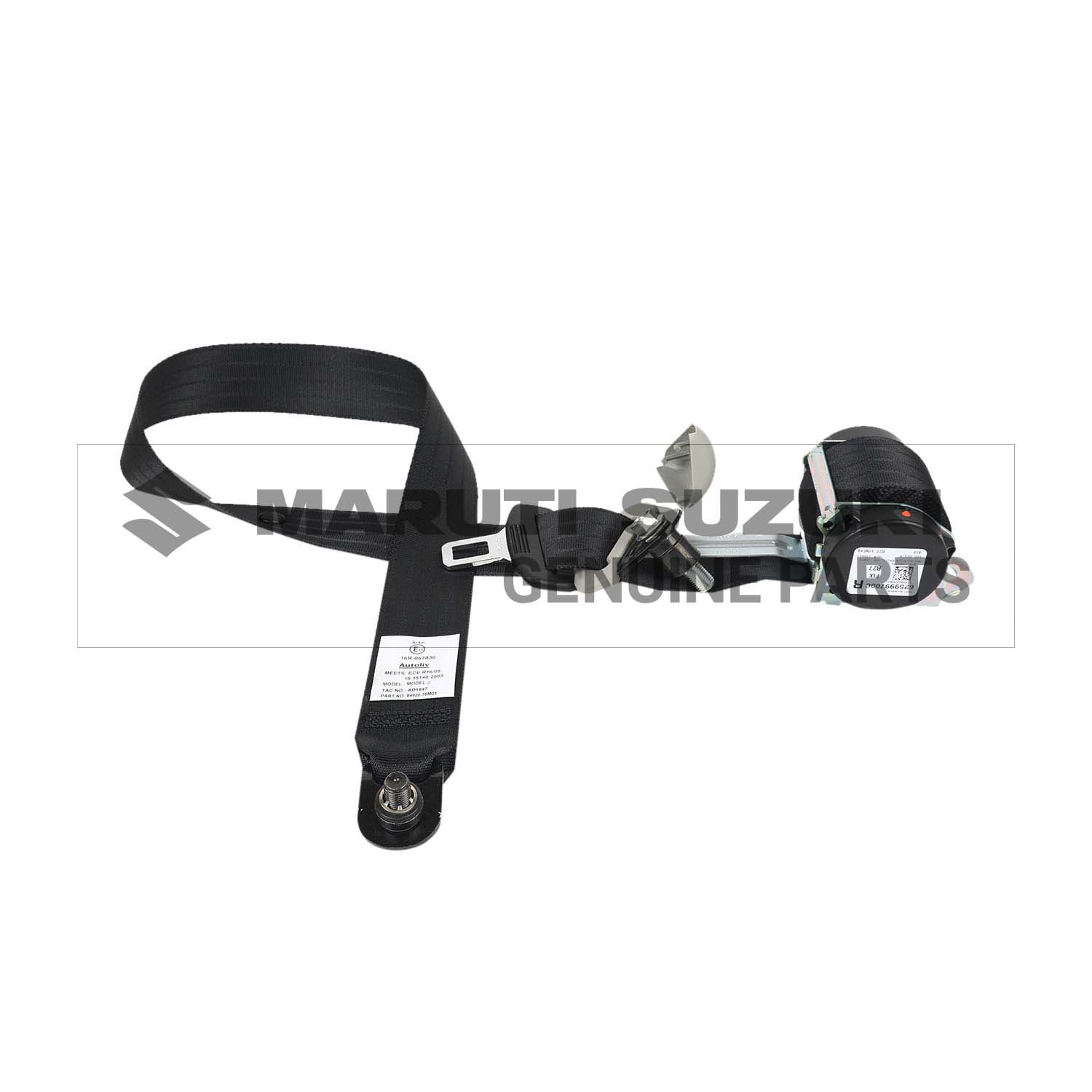 SEAT BELT ASSEMBLY FRONT (RIGHT)