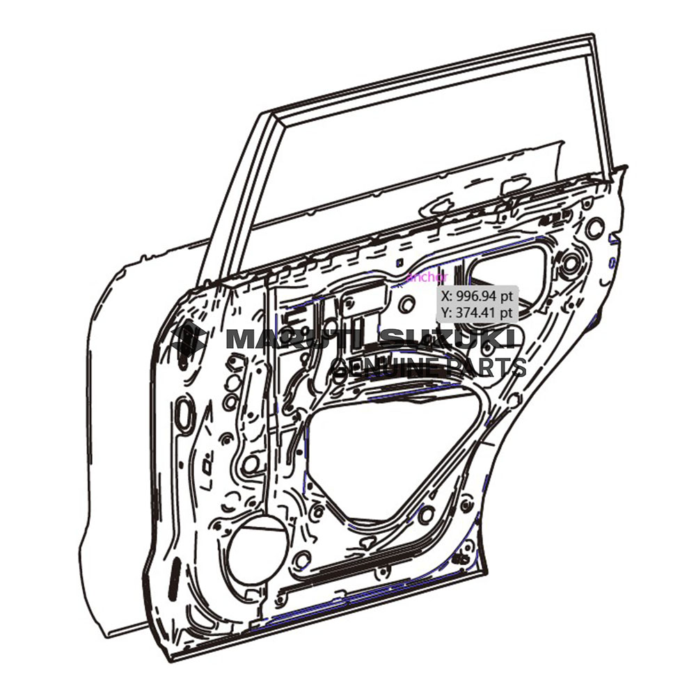 PANEL SUB-ASSY_RR DOOR_RH