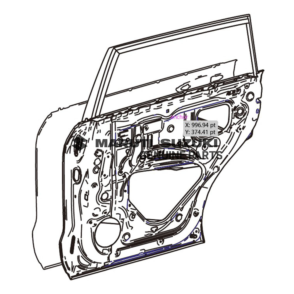 PANEL SUB-ASSY_RR DOOR_RH