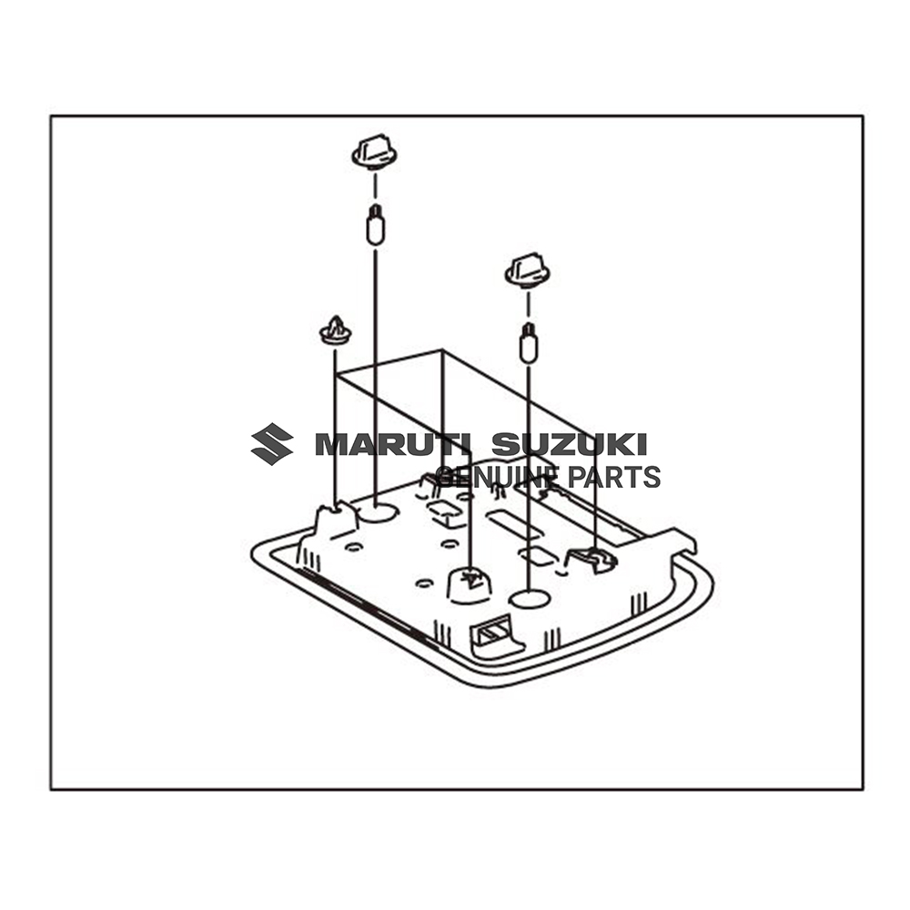 BOX ASSY_ROOF CONSOLE