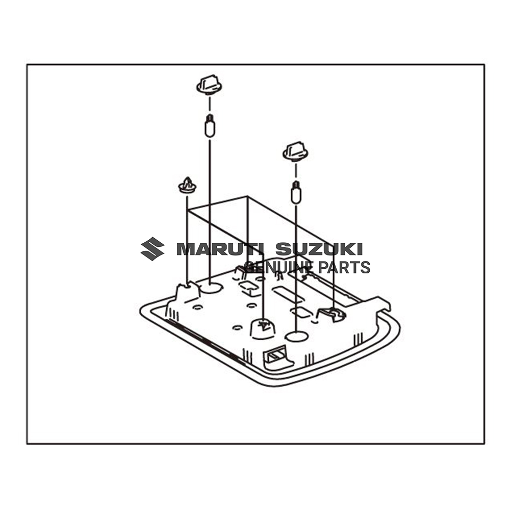 BOX ASSY_ROOF CONSOLE