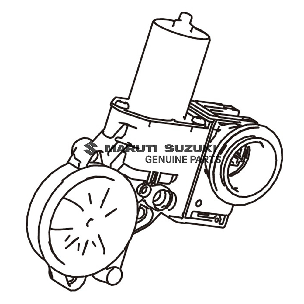 MOTOR ASSY_PWR WDO RGLTR_RH