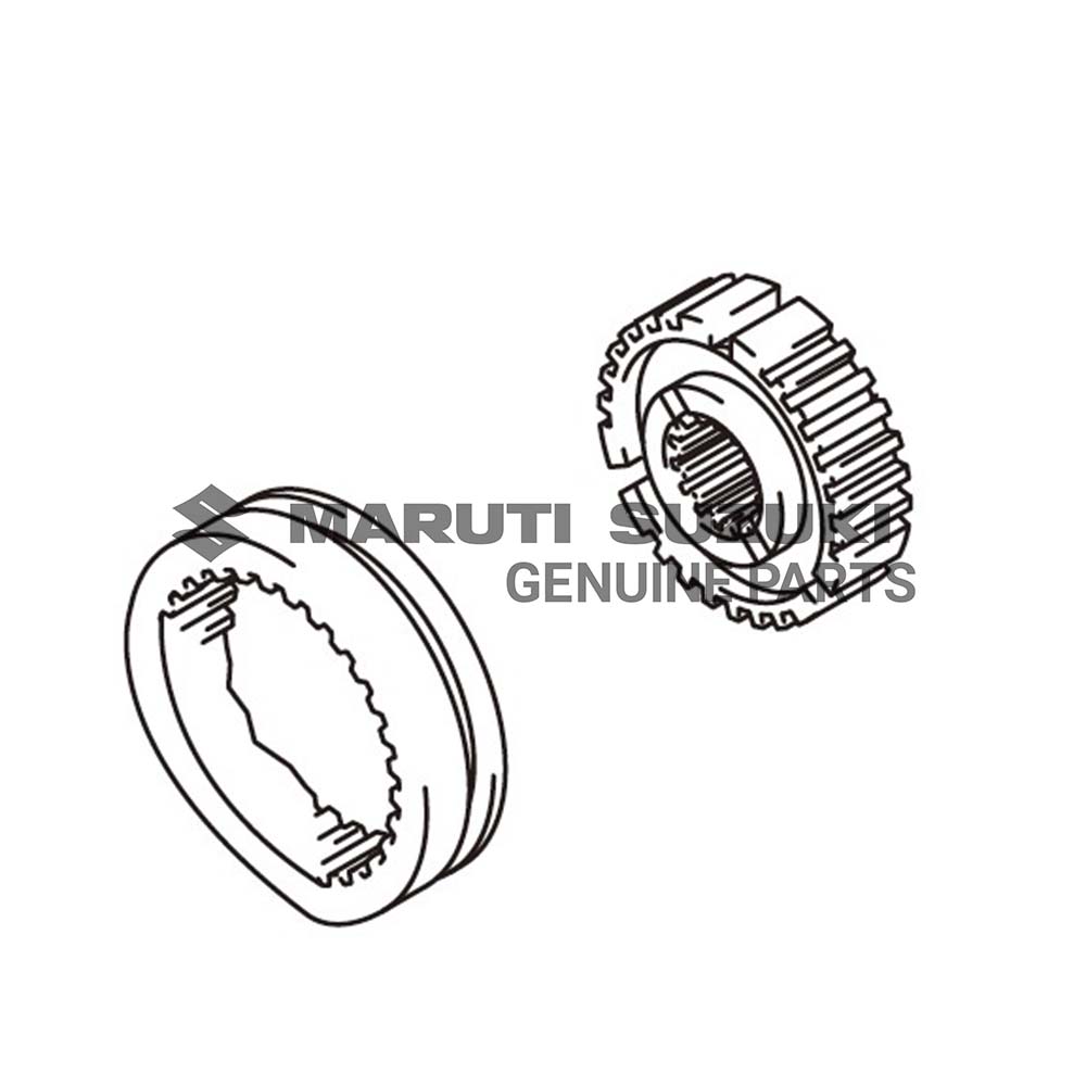 HUB ASSEMBLY_ 5TH SPEED SYNCHRONIZER