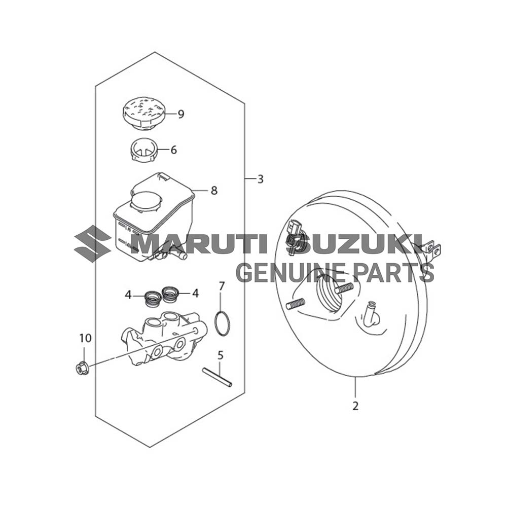 CYLINDER ASSEMBLY_ BRAKE MASTER