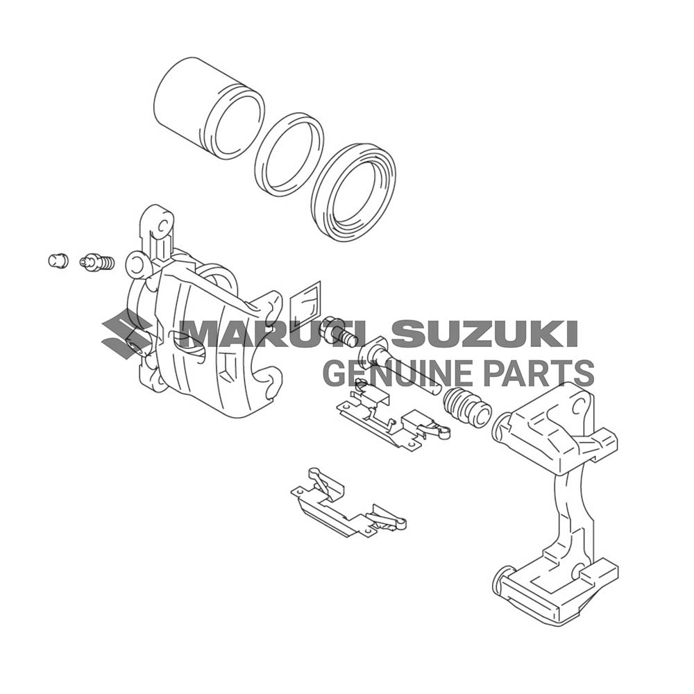 CALIPER ASSEMBLY_ FRONT BRAKE RH
