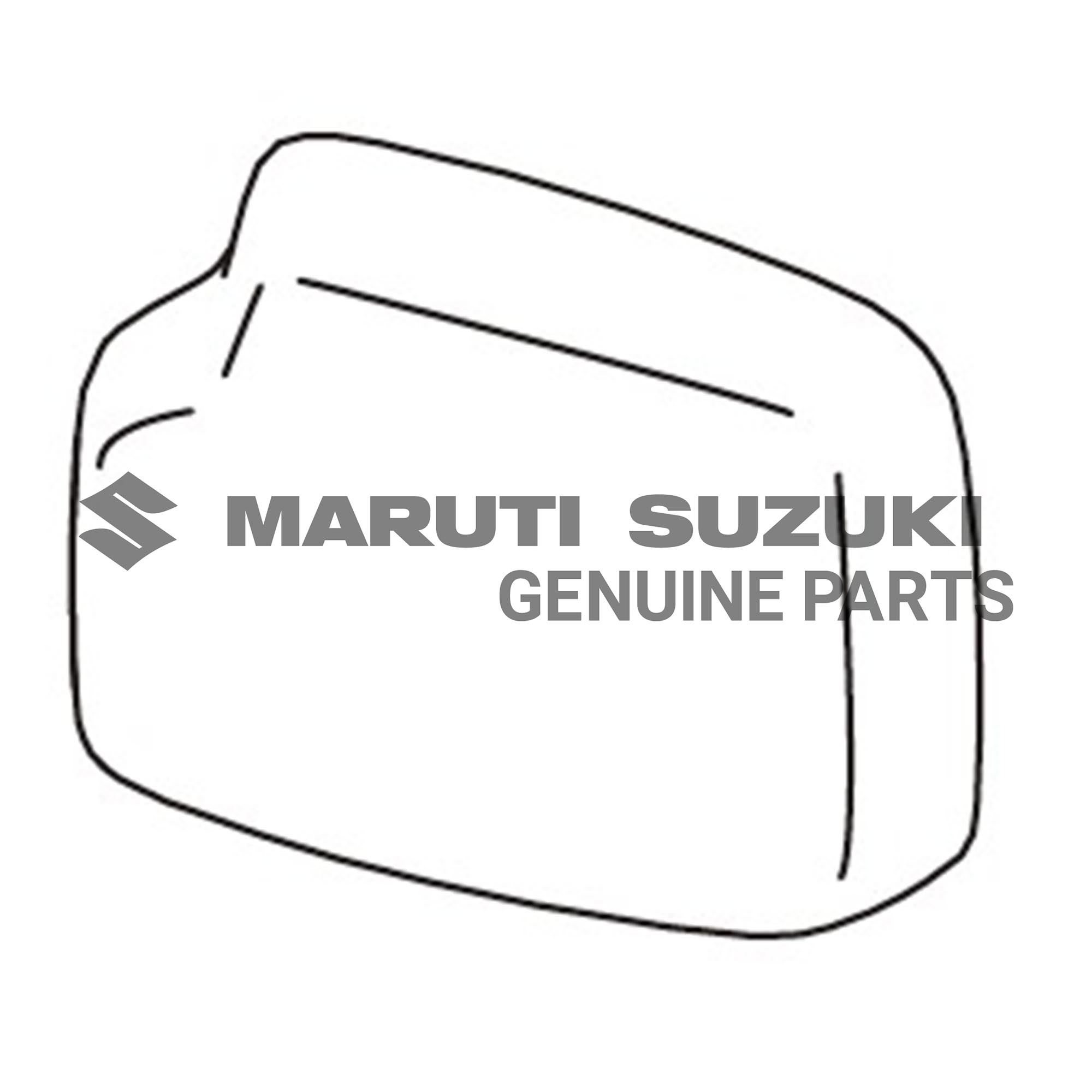 COVER_OUT MIR VISOR_R (BLACK)