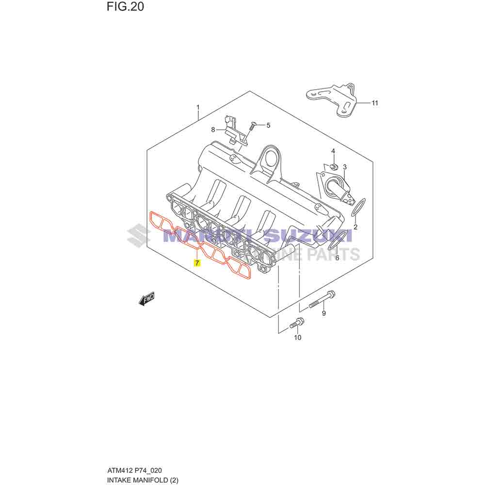 GASKET - INTAKE MANIFOLD