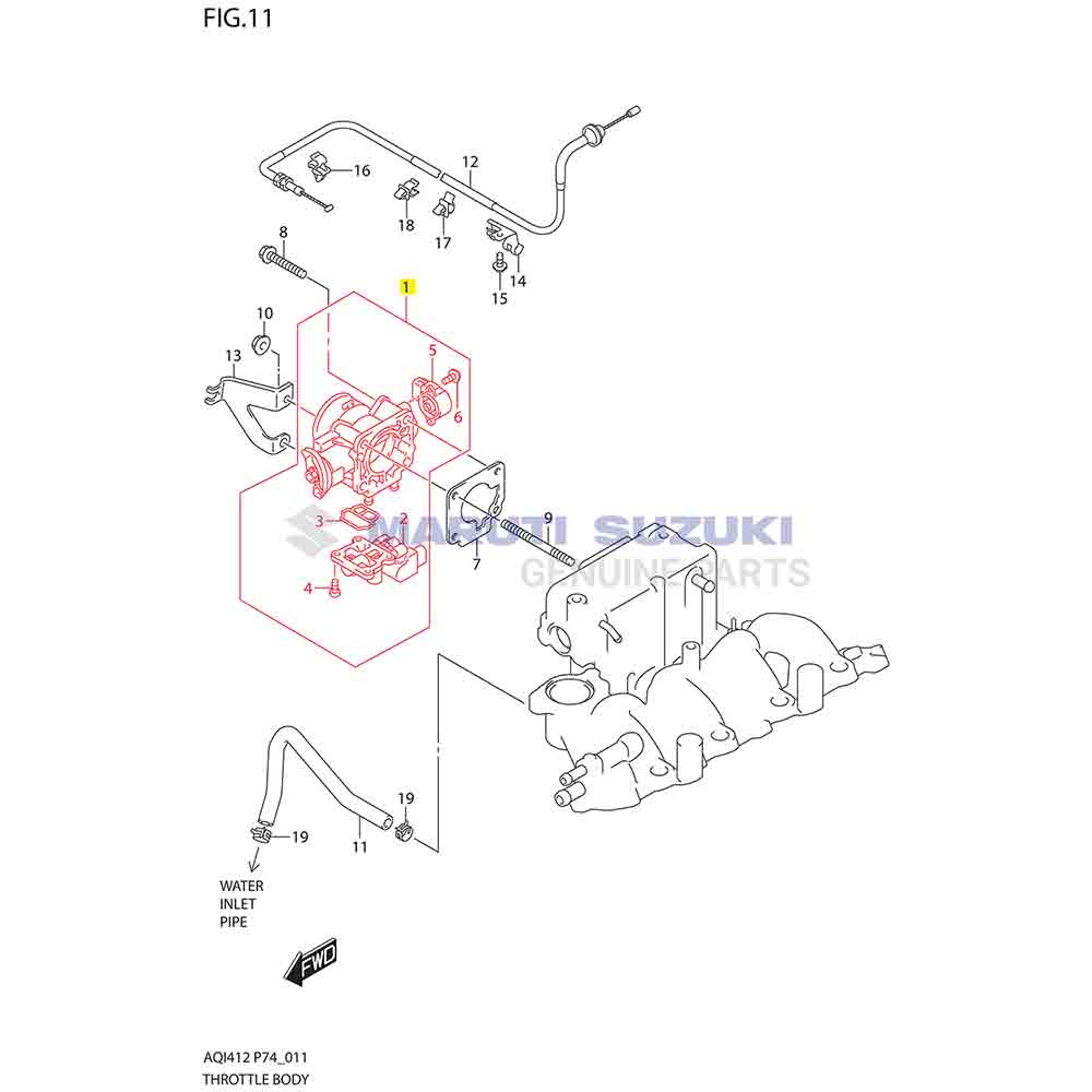 ENGINE- THROTTLE BODY