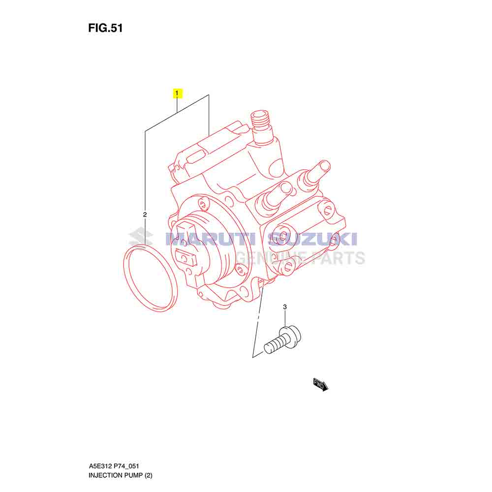 PUMP ASSY_ FUEL HIGH PRESSURE