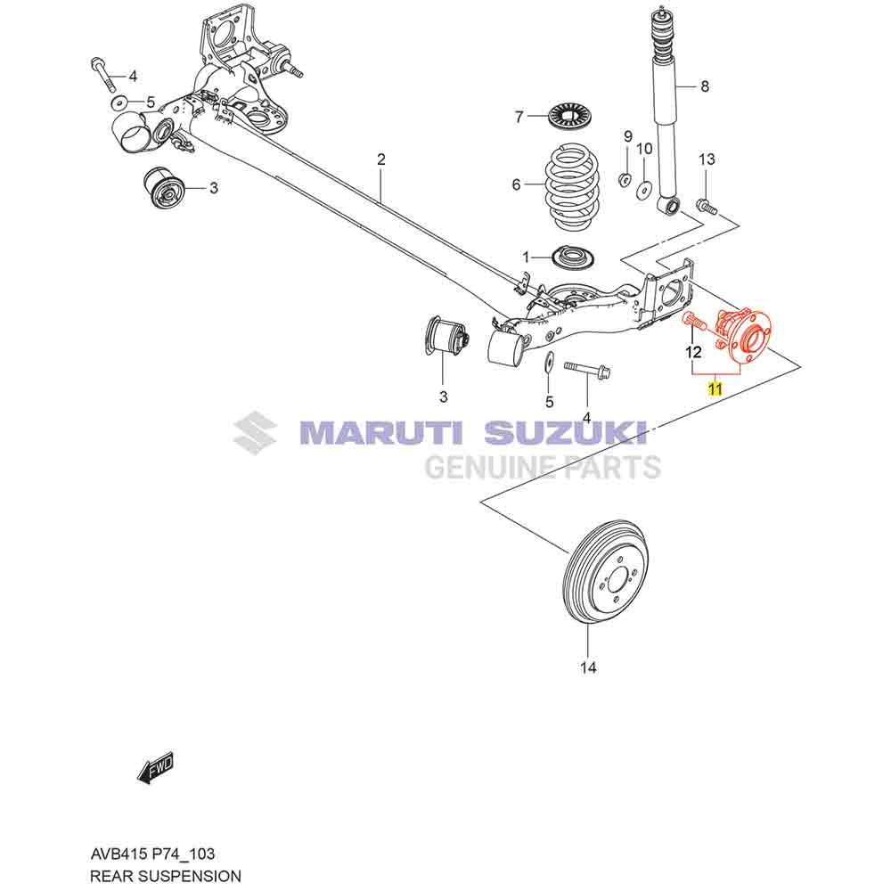 HUB ASSY_WHEEL