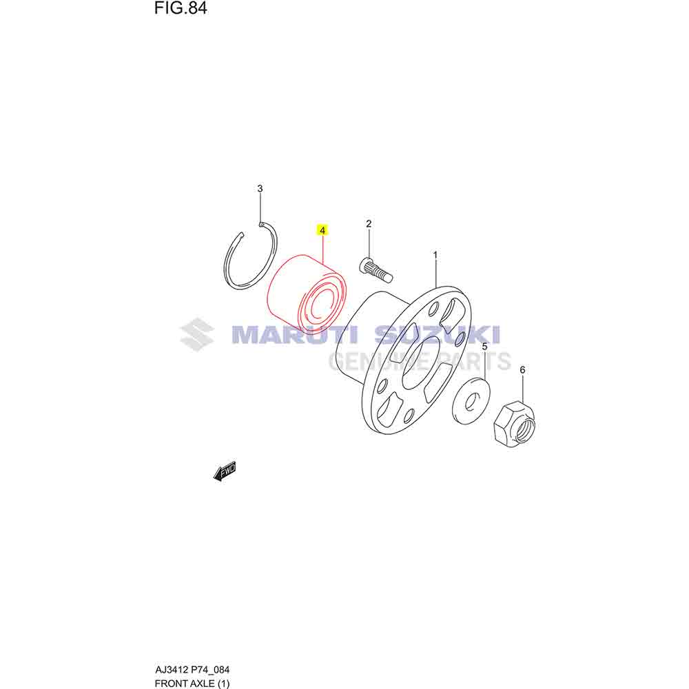 BEARING_FRONT WHEEL