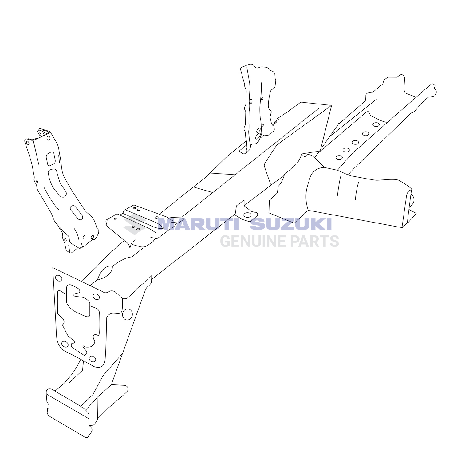APRON - LEFT SIDE MEMBER ASSY