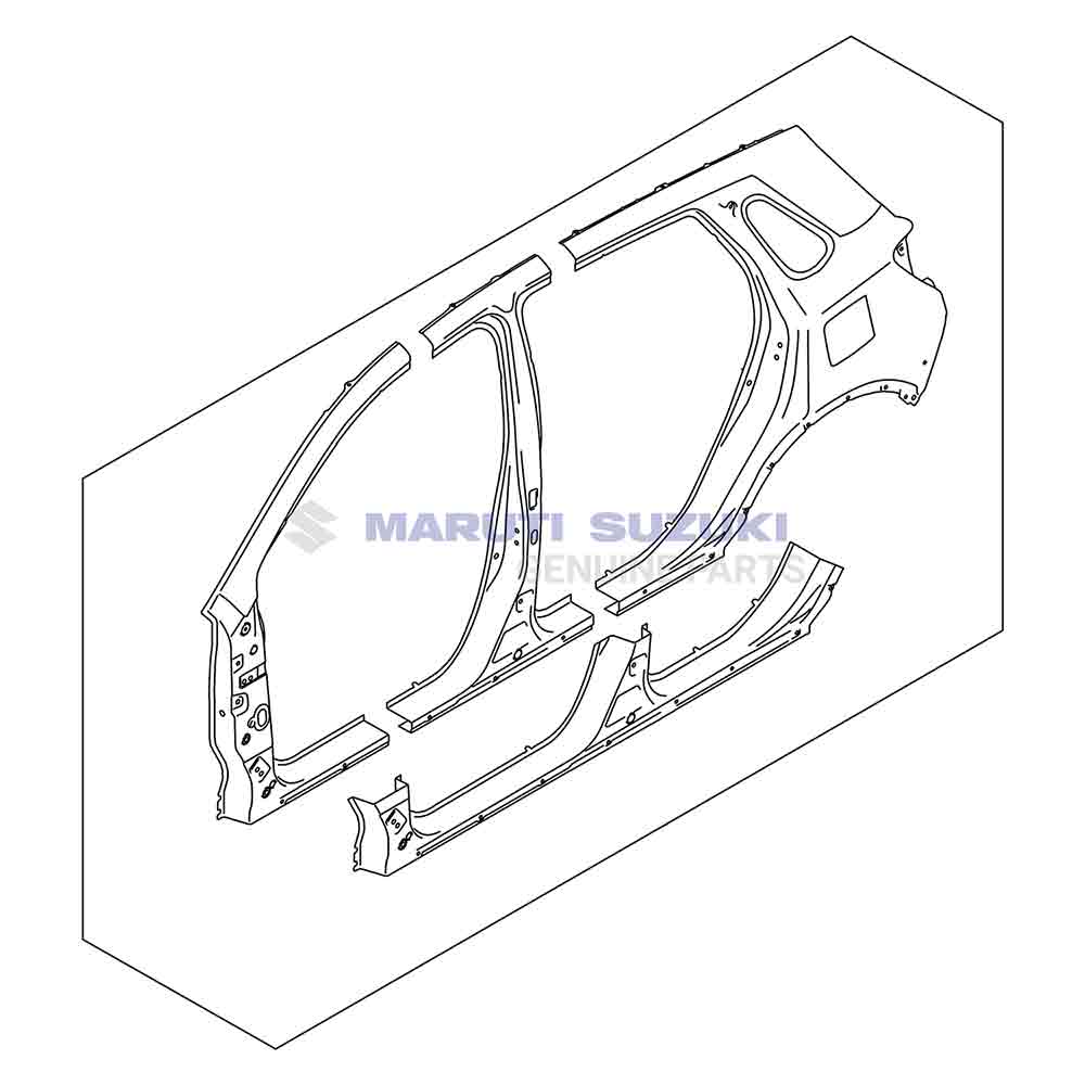 SIDE BODY OUTER PANEL (RIGHT)