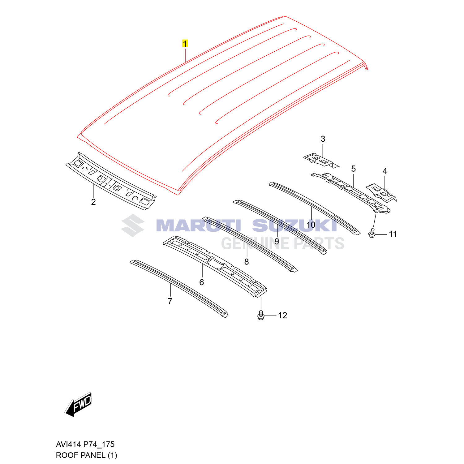 ROOF PANEL