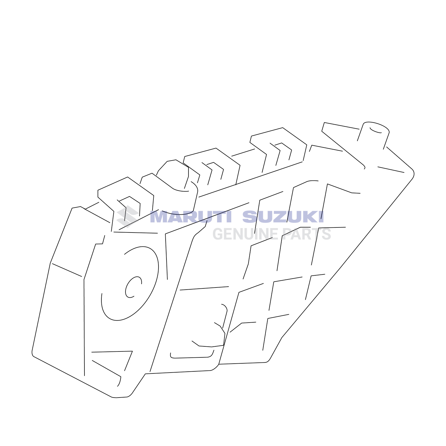 FRONT BUMPER HOLDER (RIGHT)