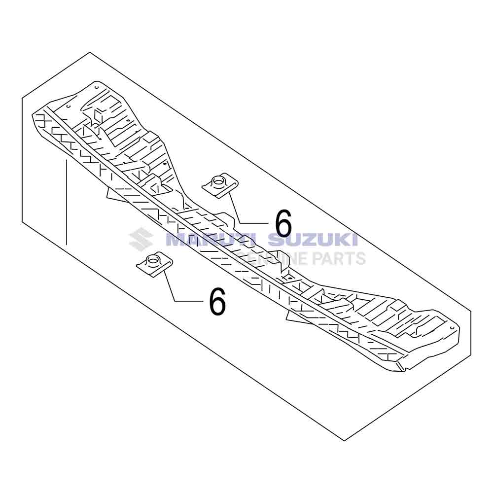 FRONT BUMPER LOWER ABSORBER COMP