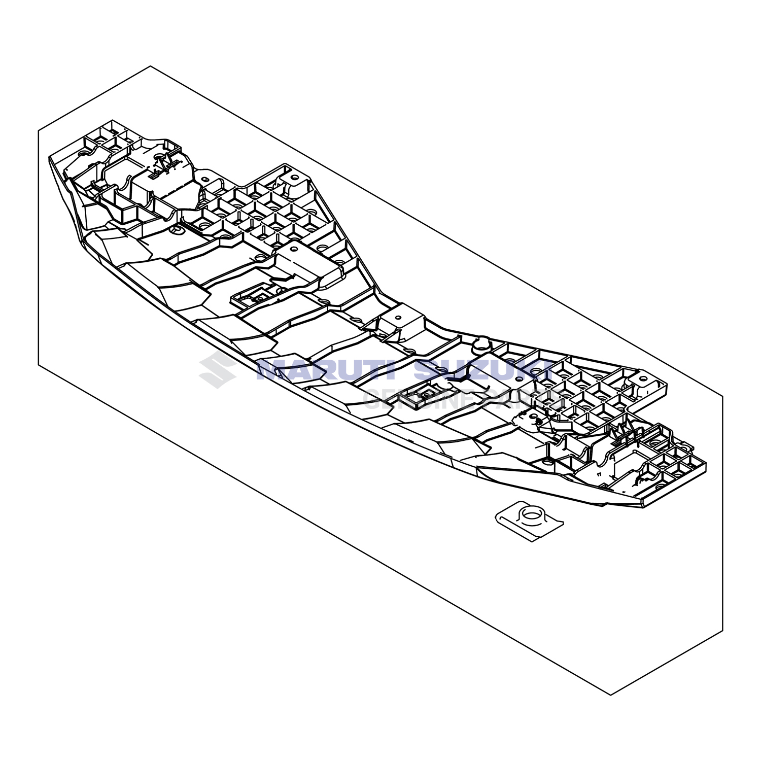 FRONT BUMPER LOWER ABSORBER COMP
