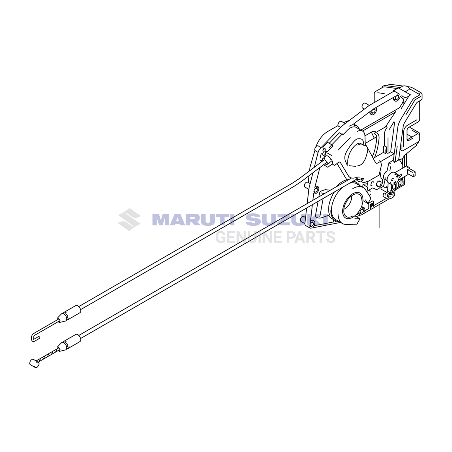 LATCH ASSY_REAR DOOR_R